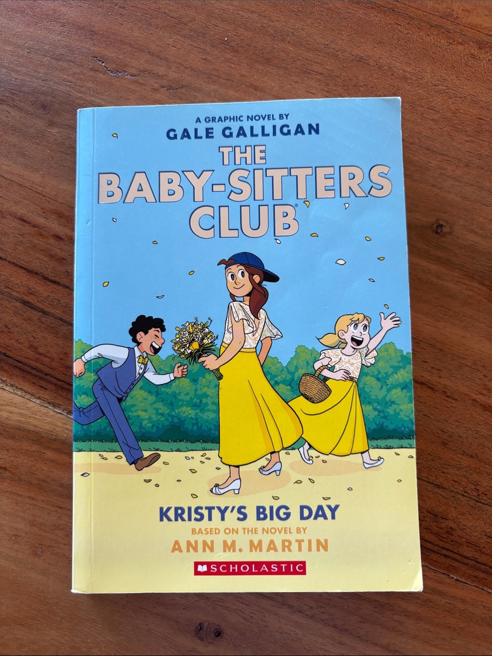 Indigo The Baby-Sitters Club Graphic Novel - Blue Cover with Yellow Accents